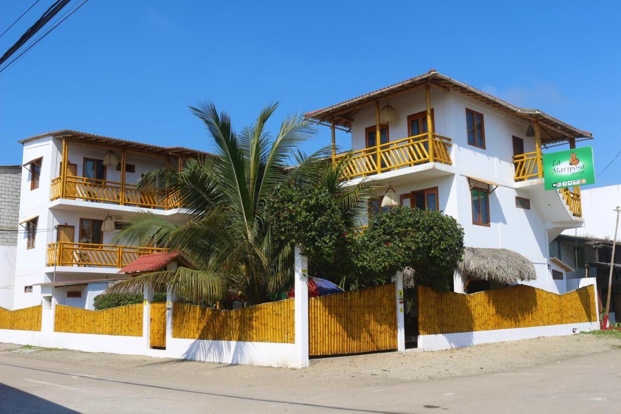 La Mariposa Hostal Olón Zewnętrze zdjęcie