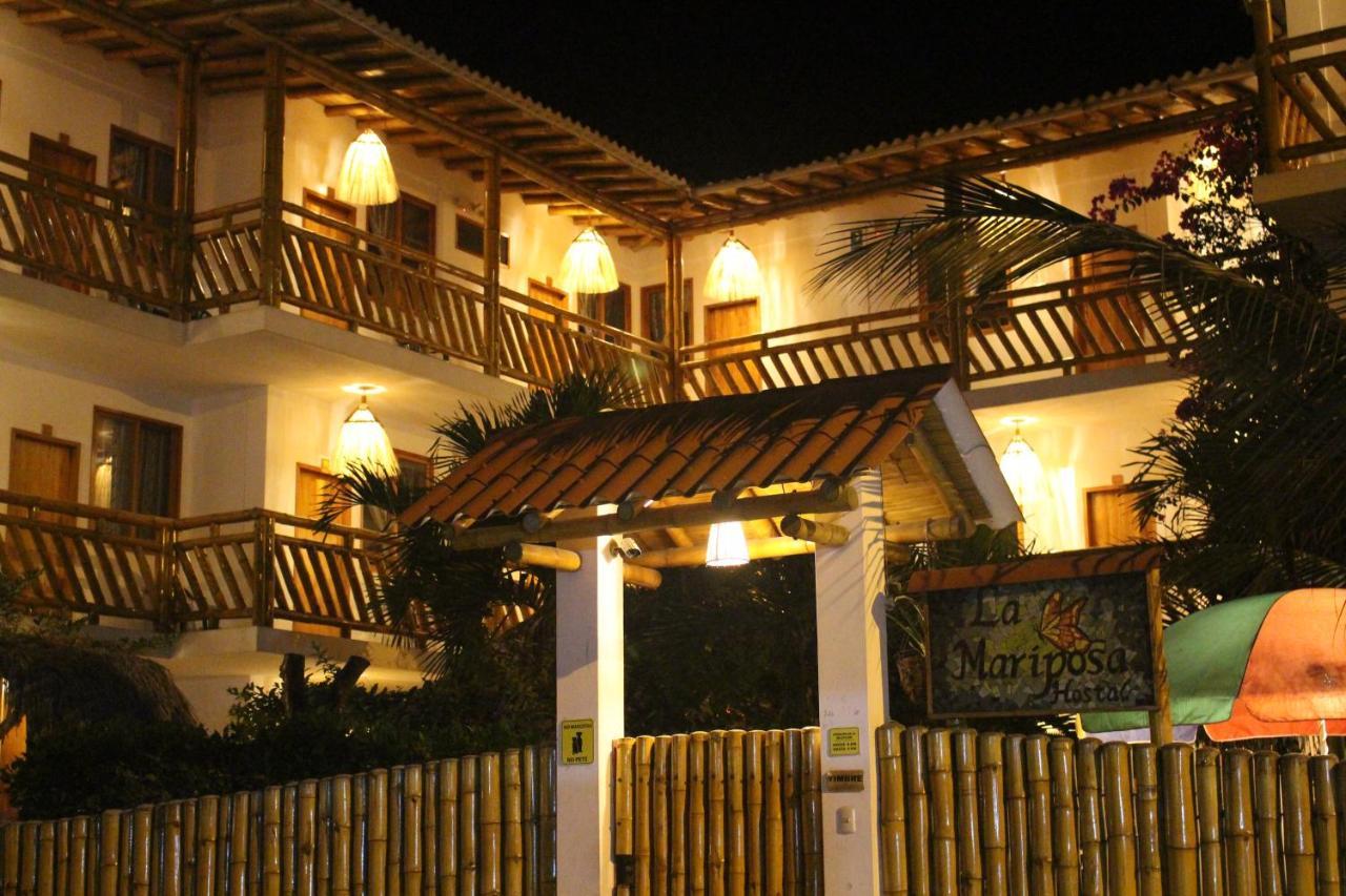 La Mariposa Hostal Olón Zewnętrze zdjęcie