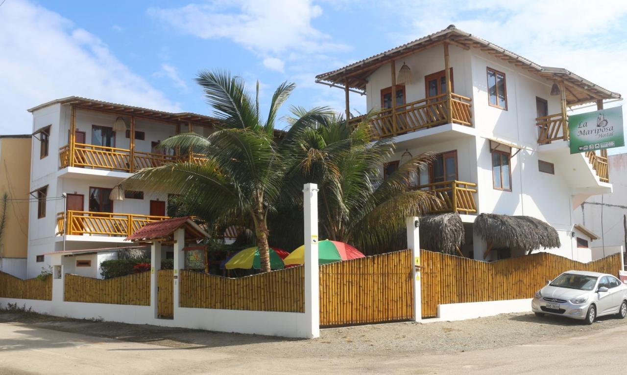 La Mariposa Hostal Olón Zewnętrze zdjęcie
